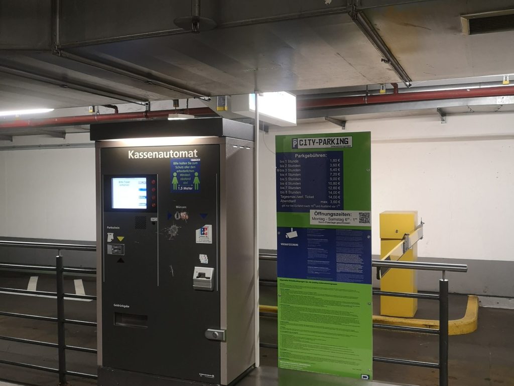 city-parking -Offenbach HDW Kassenautomat